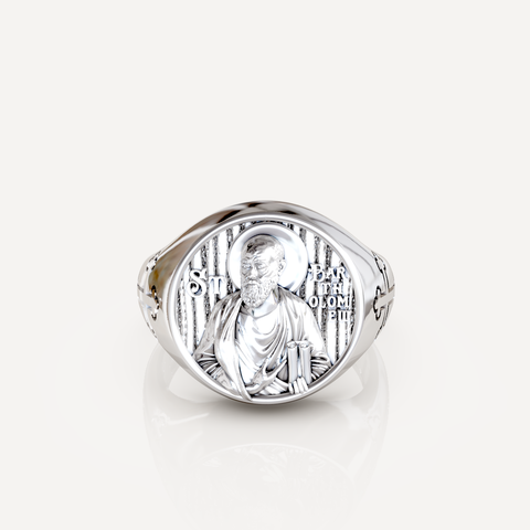 saint bartholomew signet ring